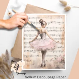 Image of a ballerina in pink.