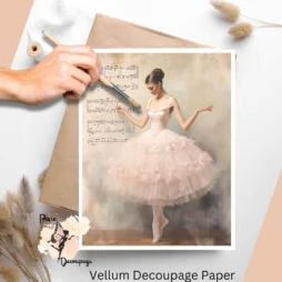 Image of a ballerina in pink.