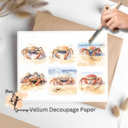 Six images of crabs.