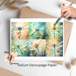 Six images of dragonflies.