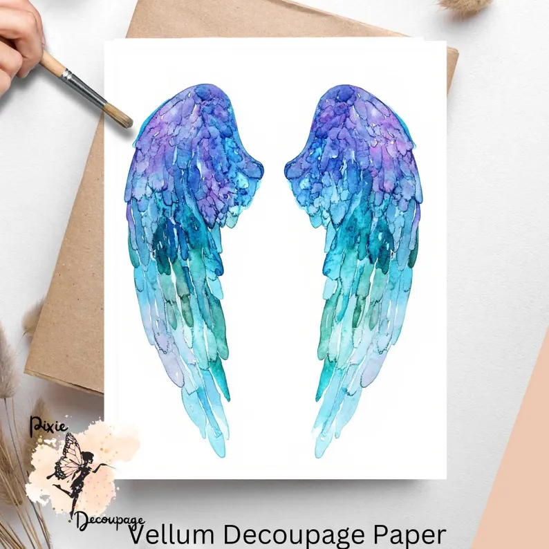 Image of angel wings.