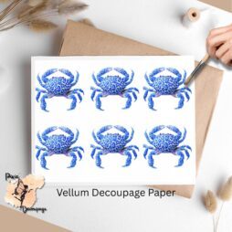 Six images of blue crab.
