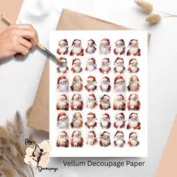 Thirty six images of Santa Claus.