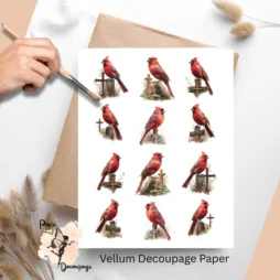 Twelve images of cardinals and crosses.