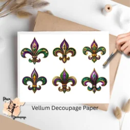 Six images of fleur de lis.