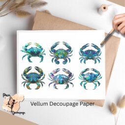 Six images of crabs.