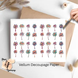 Thirty two images of floral palm trees.