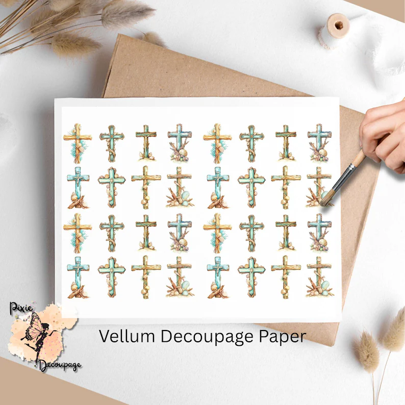 Twenty four images of crosses.
