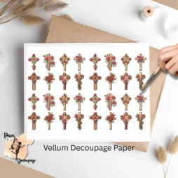 Thirty two images of crosses.