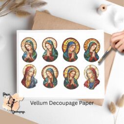 Eight images of the Virgin Mary.
