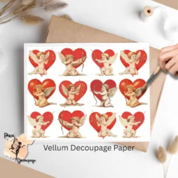 Twelve images of cupid.